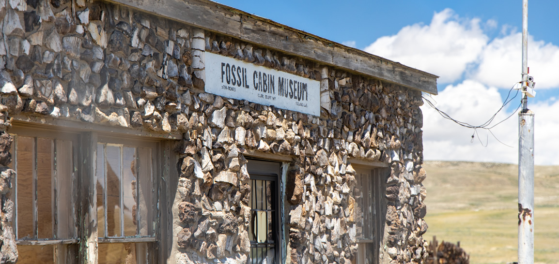 The Fossil Cabin at Como Bluff